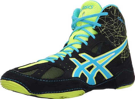 Mens Asics Cael V6.0 Wrestling Shoe BlackAtomic India | Ubuy