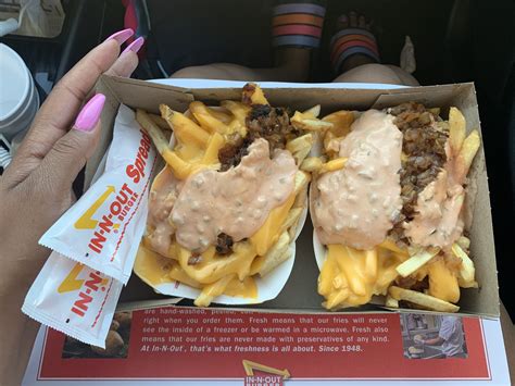 In N Out Fries Options