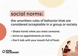 Image result for norms