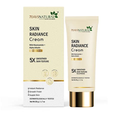 7DAYSNATURAL "Glow Skin Radiance Face Cream for Dull Skin - Vitamin C ...