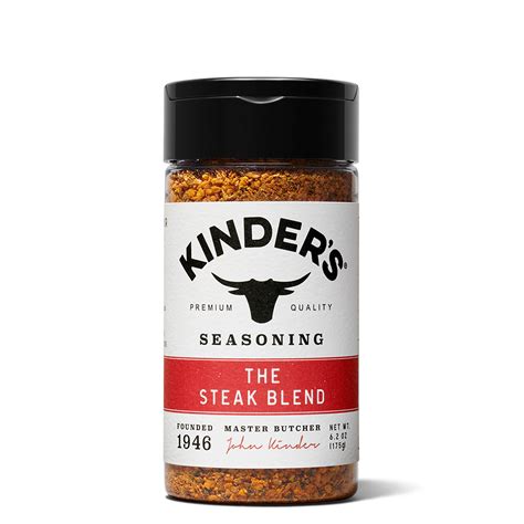 Buttery Steakhouse Seasoning | Steakhouse Quality at Home | Kinder's