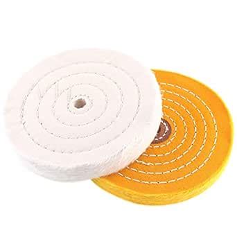 5 Inch Polishing Wheel for Bench Grinder - 2 Pcs Buffing Wheel (50 Ply ...