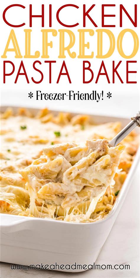 Easy Chicken Alfredo Bake - Best Chicken Alfredo Recipe! | Recipe ...