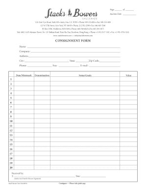Stacks Bowers Galleries Form 09.14 - Fill and Sign Printable Template ...