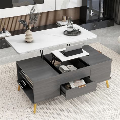 Lift Top Coffee Table, Multi-Function Convertible Philippines | Ubuy