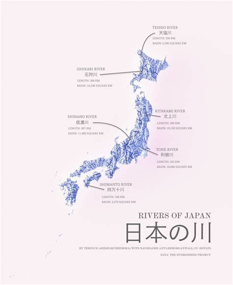 Japan Rivers Map Rivers In Japan Map - Lithological map of Japan, derived from the ...