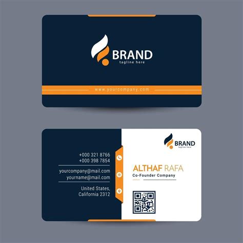 Business Card Design Front and Back 的图像结果