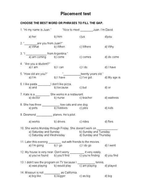 Image result for Study Guide for Writing Placement Test