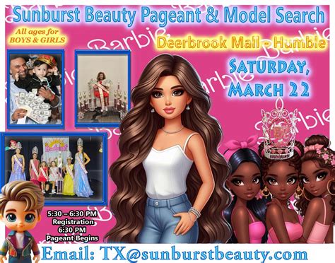 Humble Deerbrook Mall Sunburst goes Barbie Style Pageant!, Deerbrook ...