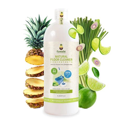 Amazon.com: Fuwa3e Pineapple Enzyme Natural Floor Cleaner Lime ...