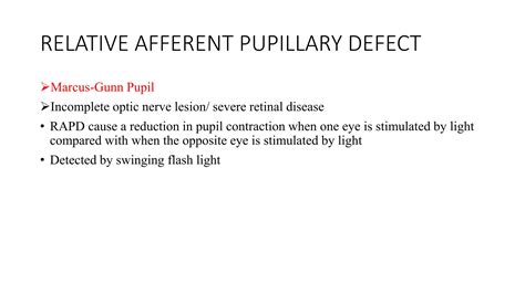 PUPILLARY ABNORMALITIES and pupillary reflexes | PPTX