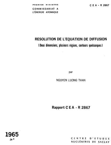37035907 - equation of diffusion - P R E M I E R M I N I S T R E C E A ...