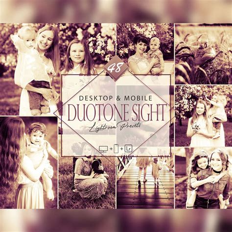 48 Duotone Sight Lightroom Presets, Motion Mobile Preset, Feeling Moody ...