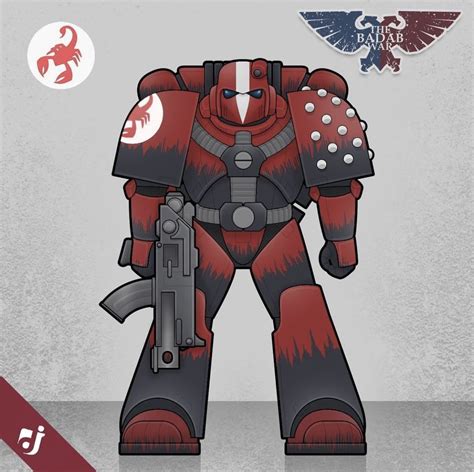 Red Scorpions Angstrom Incident Pursuit Squad by designjobber40k ...