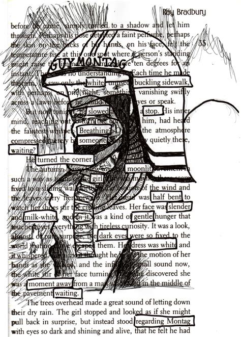 Fahrenheit 451 Clarisse Disegno Ray Bradbury's Fahrenheit 451 Literary