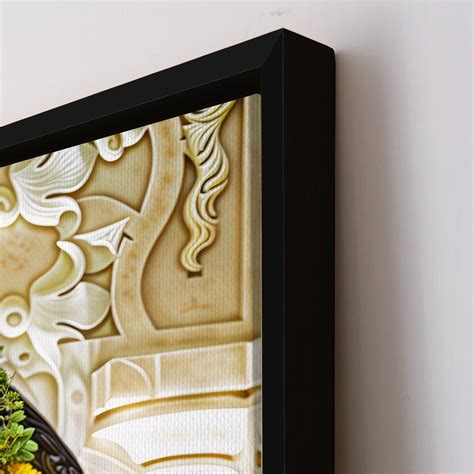 Serene Retreat: Lord Ram Ayodhya Ram Mandir Wall Art Painting For ...