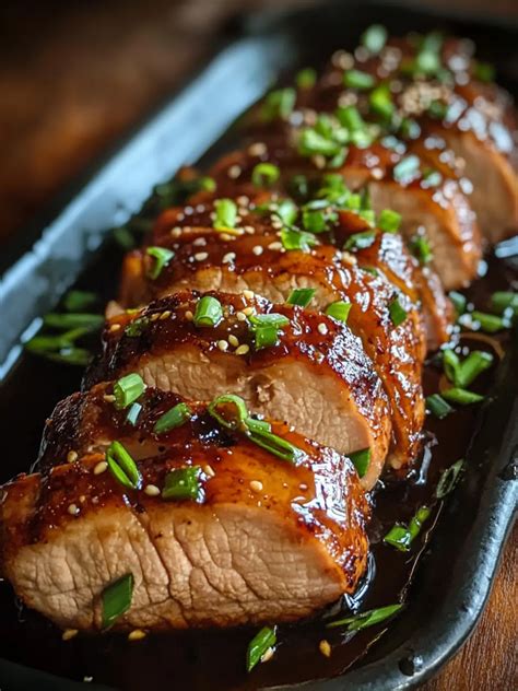 Hoisin Glazed Pork Tenderloin: Quick, Easy, and Irresistible! - Emy Recipe