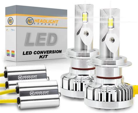 Image result for LED Headlight Conversion Kit H7