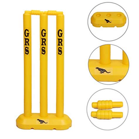 GRS Kids Zone Popular Willow Cricket Bat with Wicket Set & 1 Tennis ...