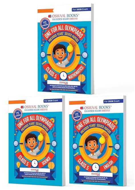 Oswaal One for All Olympiads | Class 5 | ClassroomCart