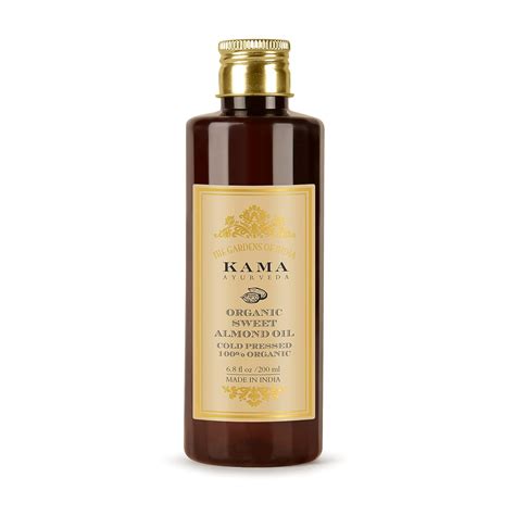 Kama Ayurveda Organic Sweet Almond Oil, 200ml : Amazon.in: Beauty