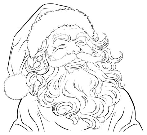 Santa black white Images - Free Download on Freepik