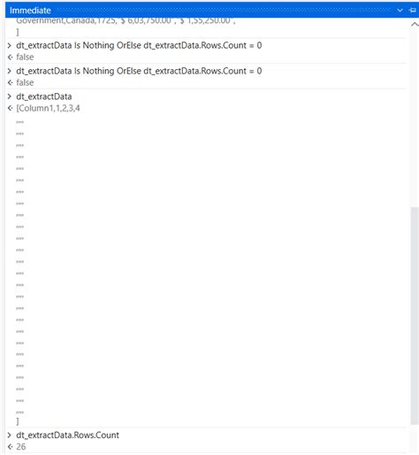 Empty DataTable 的图像结果