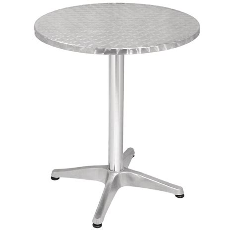 Round Aluminium Bistro Table • WA Carr & Son