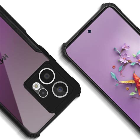 Premium Acrylic Transparent Back Cover for HMD Crest Max 5G