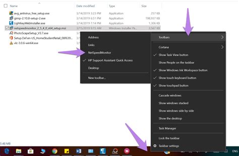 Image result for Internet Speed Taskbar