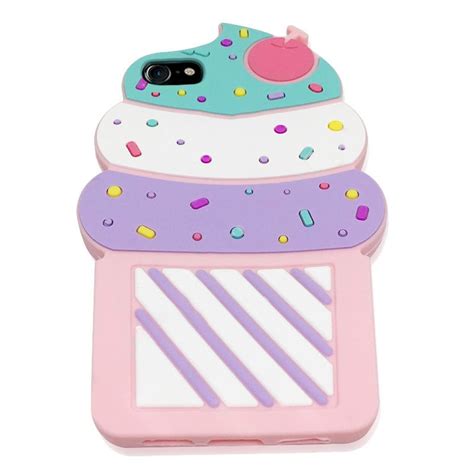 Cute Cases ™ Apple iPhone Se 2020 Cute & Sweet Ice-Cream Design Ultra ...