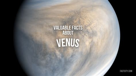 11 Valuable Facts About Venus - Fact City