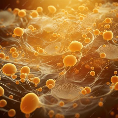 Premium AI Image | Yeast Bacteria