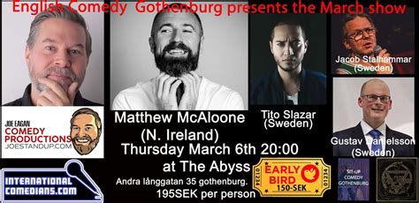 The March Show, The Abyss, Gothenburg, 6 March 2025 | AllEvents