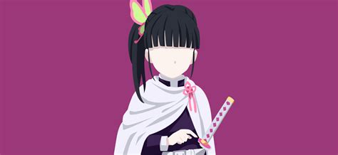 2340x1080 Resolution Kanao Tsuyuri Minimal Demon Slayer 2340x1080 Resolution Wallpaper ...