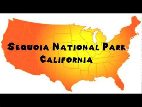 How to Say or Pronounce USA Cities — Sequoia National Park, California ...