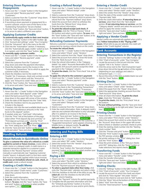 Image result for QuickBooks Quick Reference Guide