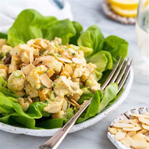 10-Minute Curried Chicken Salad Recipe (Coronation Chicken)