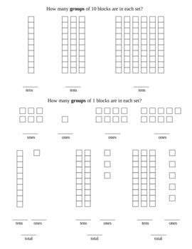 Image result for First Grade Base Ten Lessons