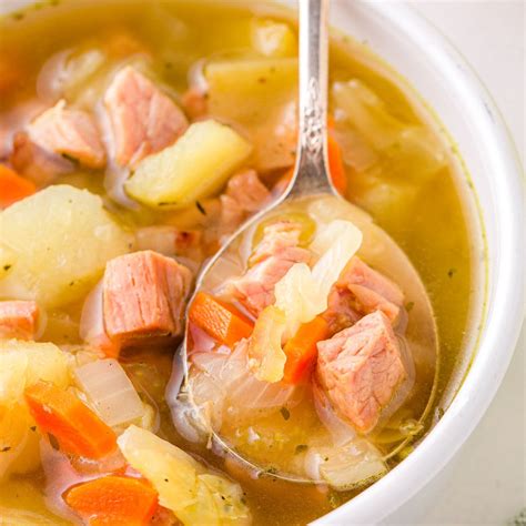 Ham and Cabbage Soup (Instant Pot) - Mom On Timeout