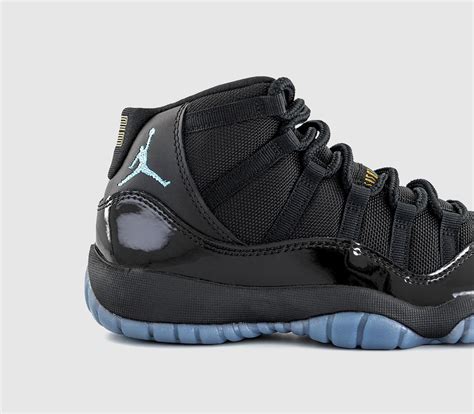 Jordan Jordan 11 Grade School Trainers Black Gamma Blue Black Varsity ...