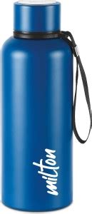 MILTON Aura 750 Thermosteel Bottle, Dark| 24 Hours Hot and Cold 750 ml ...