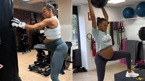 Ana Peleteiro demostró que el embarazo no es una excusa para hacer deporte