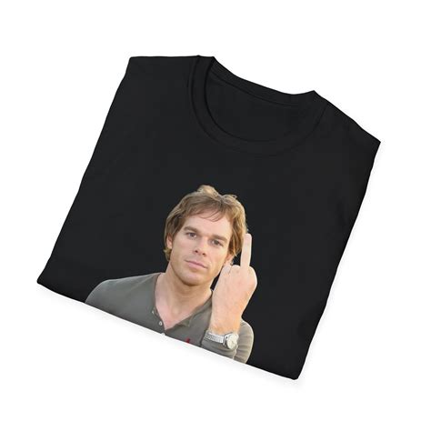 Dexter Middle Finger Shirt - AshBubble