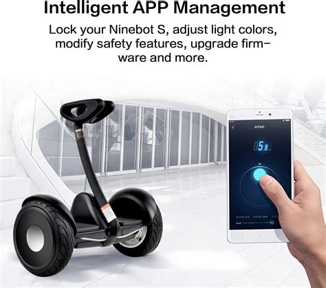 Buy Segway Ninebot S Smart Self-Balancing Electric Scooter, 1600W Motor ...