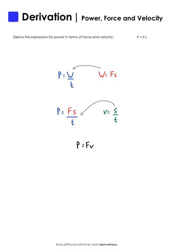 Image result for Power Formula Using Force