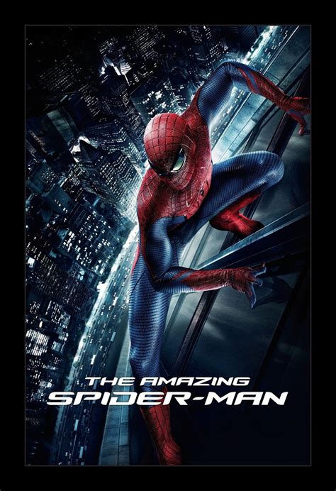 THE AMAZING SPIDER-MAN - 11x17 Framed Movie Poster - Walmart.com