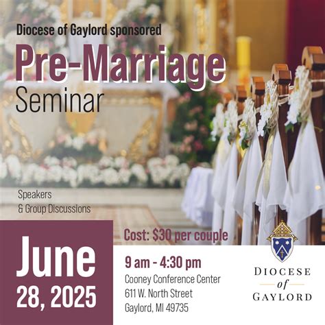 Diocese of Gaylord | Pre-Marriage Seminar