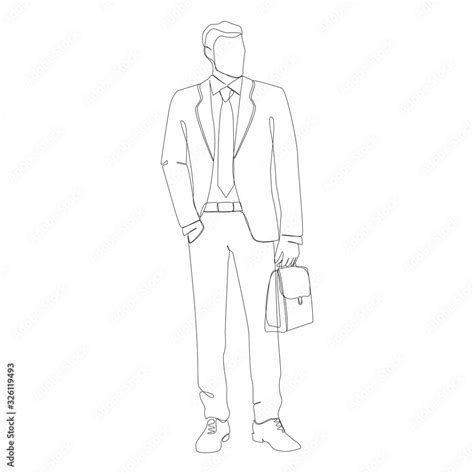 Business Suit Drawing 的图像结果