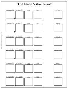 42 Place Value ideas | place values, teaching math, math classroom